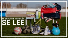 Imagen promocional de la campaña de fomento de la lectura 'El deporte también se lee'