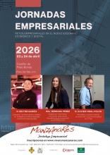 Cartel de las Jornadas Empresariales 2026