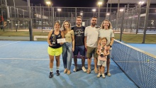 Campeonas del torneo de pádel Campeonas del torneo de pádel
