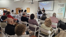 Isabel Romero en la apertura de la jornada