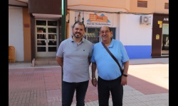Juan Romero y José Herrera pertenecen a la junta de la AAVV Nuevo Manzanares