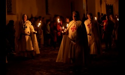 Procesión de las antorchas captada por José Antonio Romero