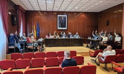 Momento en el que el Grupo Socialista y el edil no adscrito aprueban los anteproyectos de obra y el estudio de viabilidad