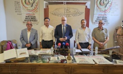 Presentación de la feria taurina en la sede de la peña Sánchez Mejías