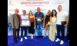 Laura Carrillo y Candi Sevilla acompañaron a los deportistas y clubes premiados así como a sus familiares