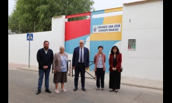Visita del Ayuntamiento al colegio San José