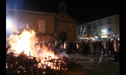 Hoguera de la Virgen de la Paz del año 2025