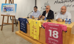 Presentación del cupón de la ONCE conmemorativo del 25 aniversario del Manzanares FS