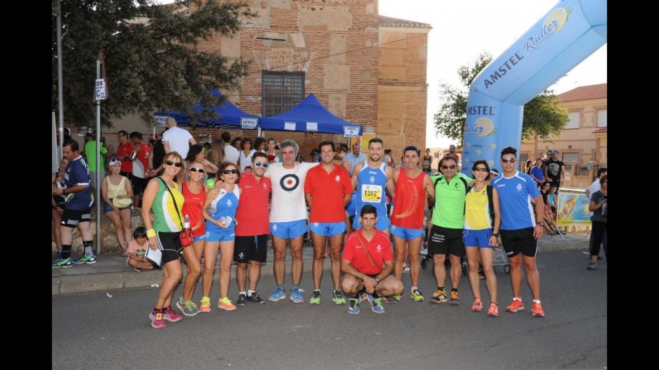 Participantes en la carrera