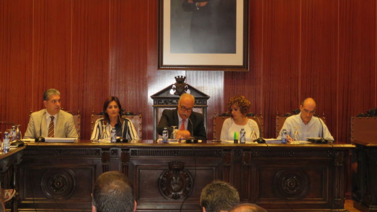 Pleno Ayuntamiento Manzanares. Agosto 2016