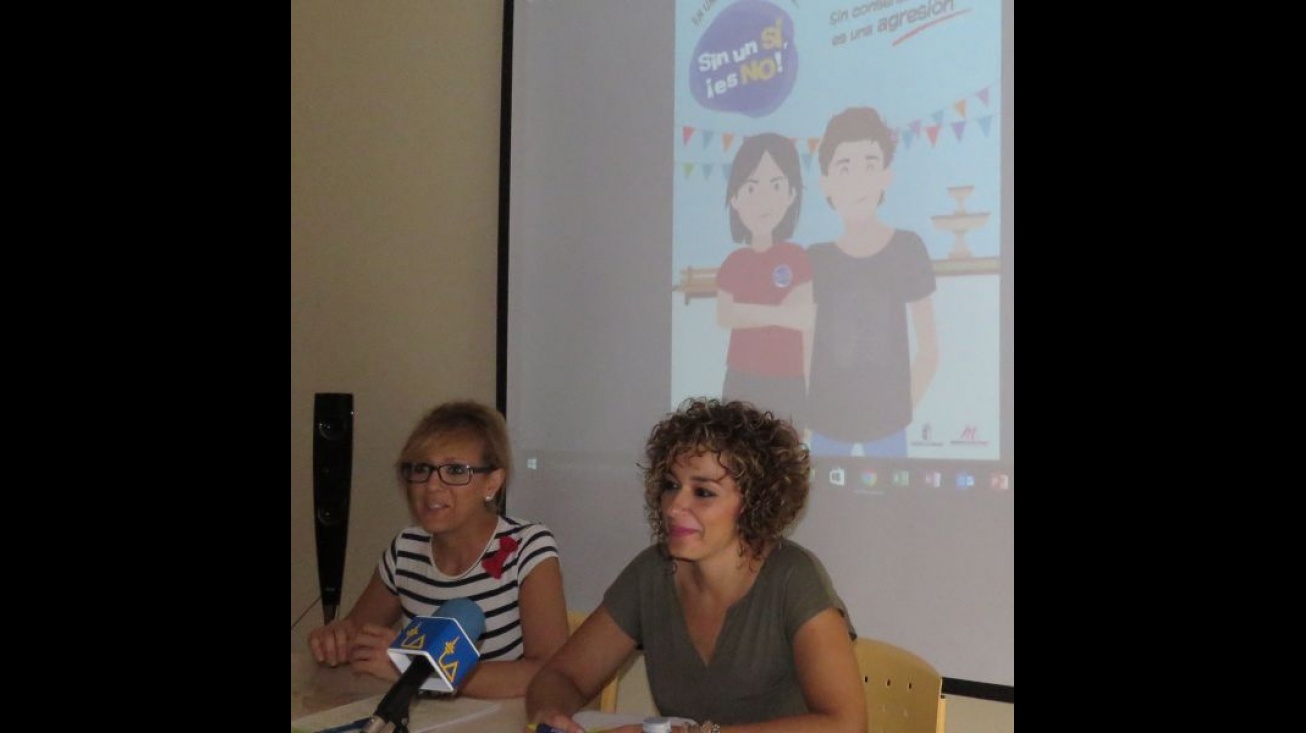 Beatriz Labián en la presentación de la Campaña.