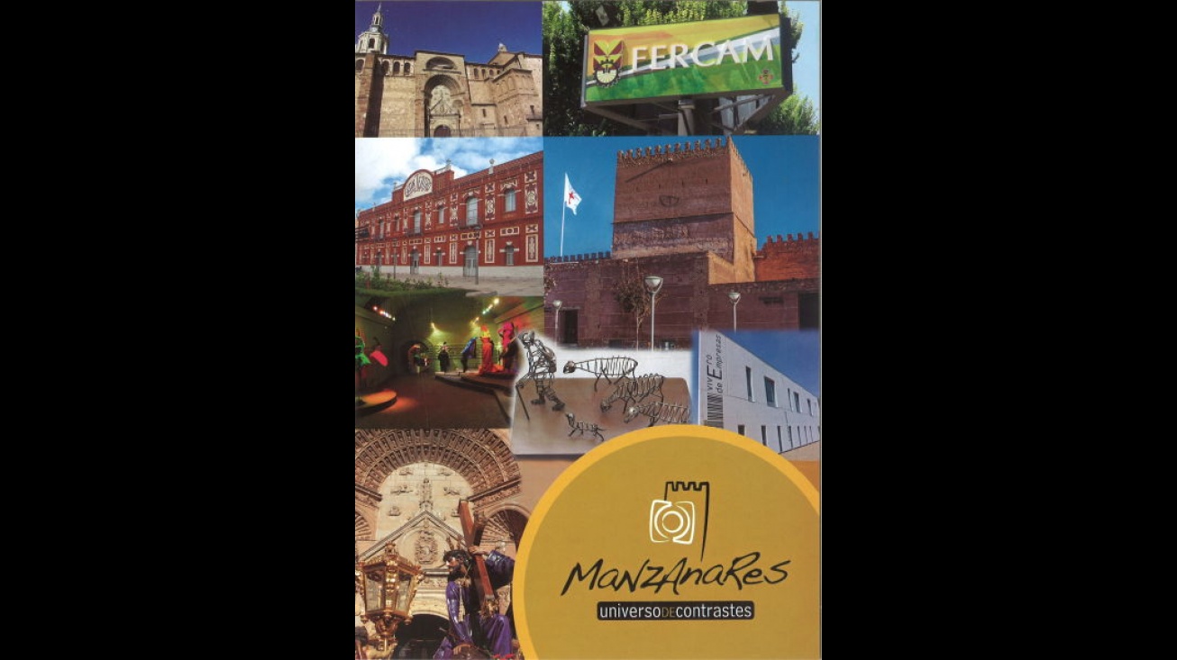 Portada de la guía que distribuirá el Ayuntamiento de Manzanares en IMEX