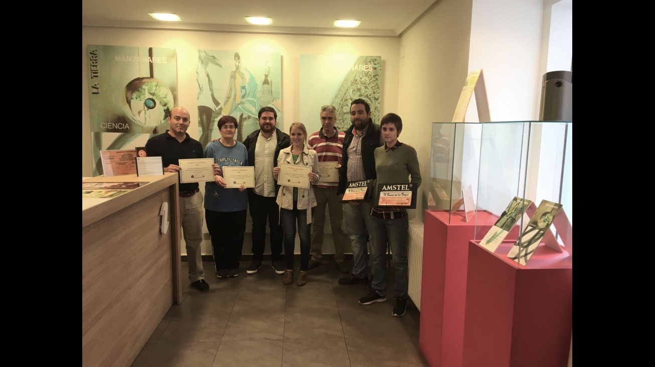 Premiados en la V Ruta de la Tapa con Amstel en Manzanares