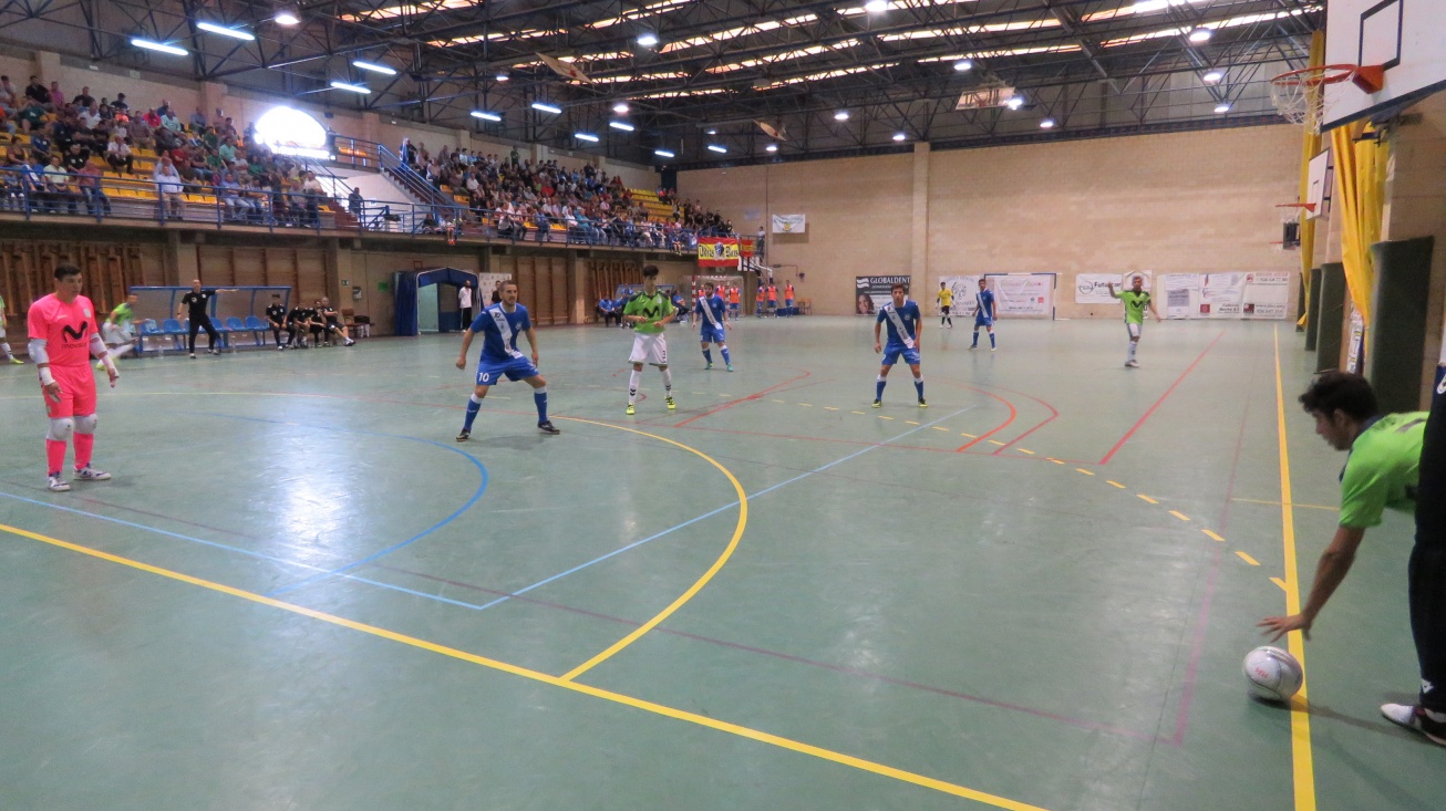 Lance del partido ante el Inter Movistar B