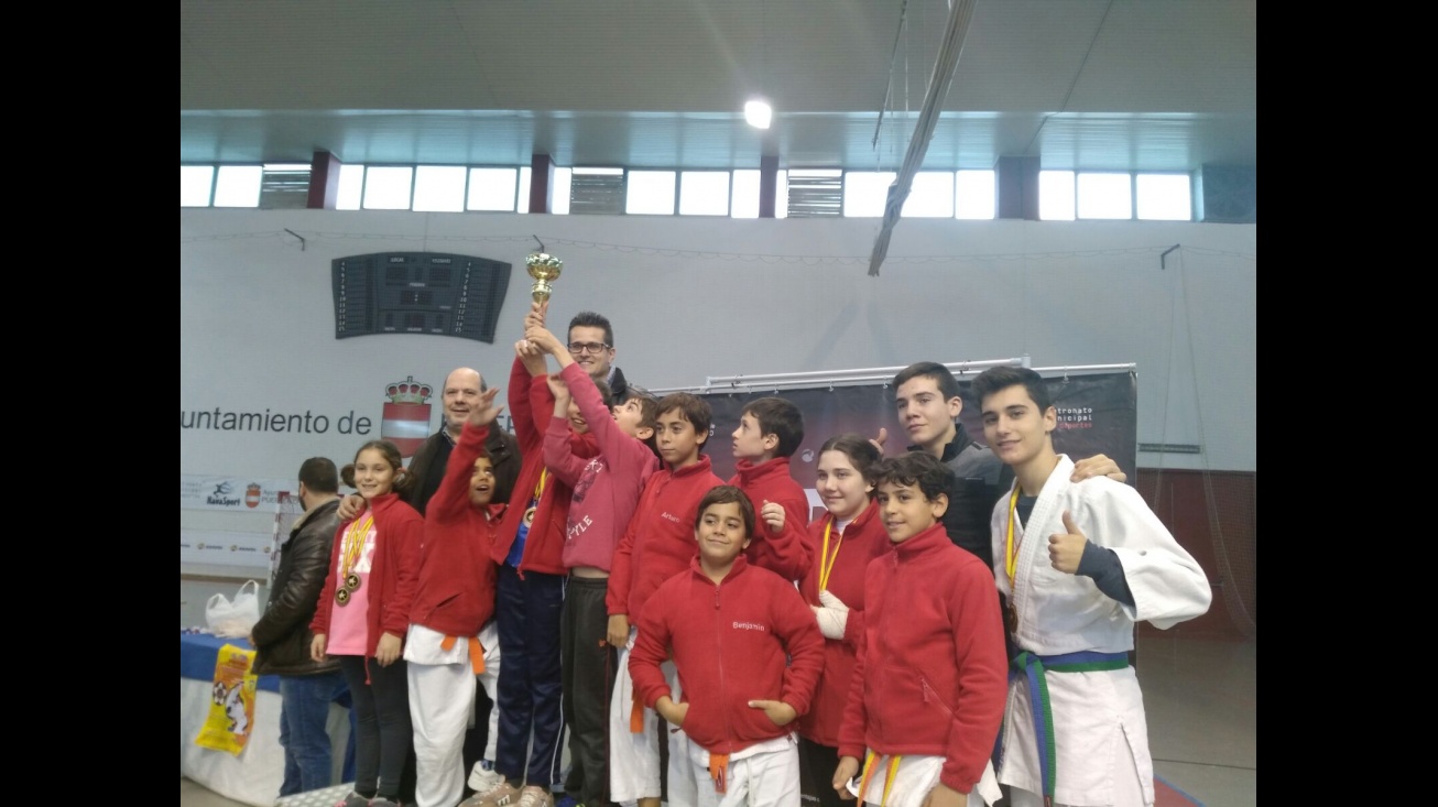 Representantes del equipo manzanareño, 3º en la Copa de España de Jiu Jitsu