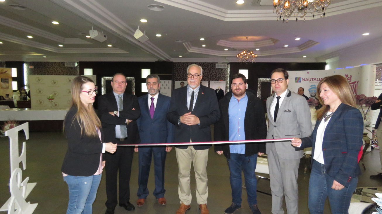 Inauguración del 6º Salón Novios Manzanares que ha tenido lugar en Salones Mabel