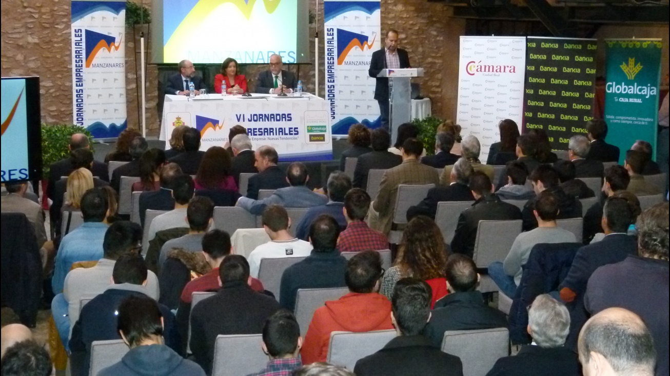 Inauguración de las VI Jornadas Empresariales a cargo de Patricia Franco