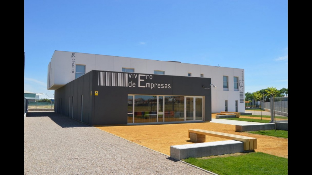 Exterior del nuevo vivero de empresas municipal