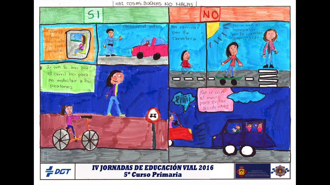 V Concurso Local de Dibujo sobre Educación Vial