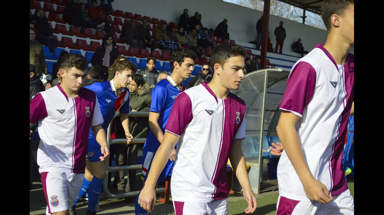 Sergio con la selección Sub 18 de Castilla-La Mancha