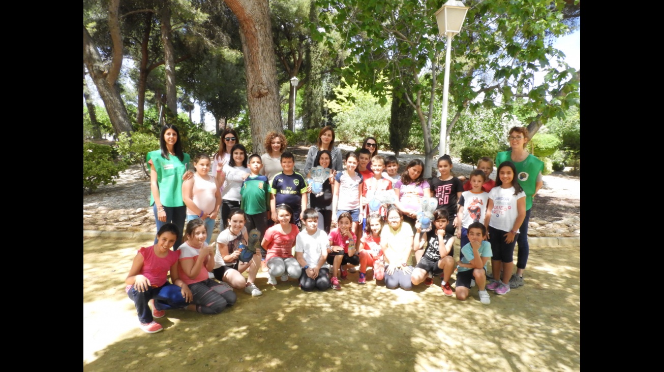 Actividad "Mi parque es diferente" con el alumnado de 4º de los centros escolares de Manzanares