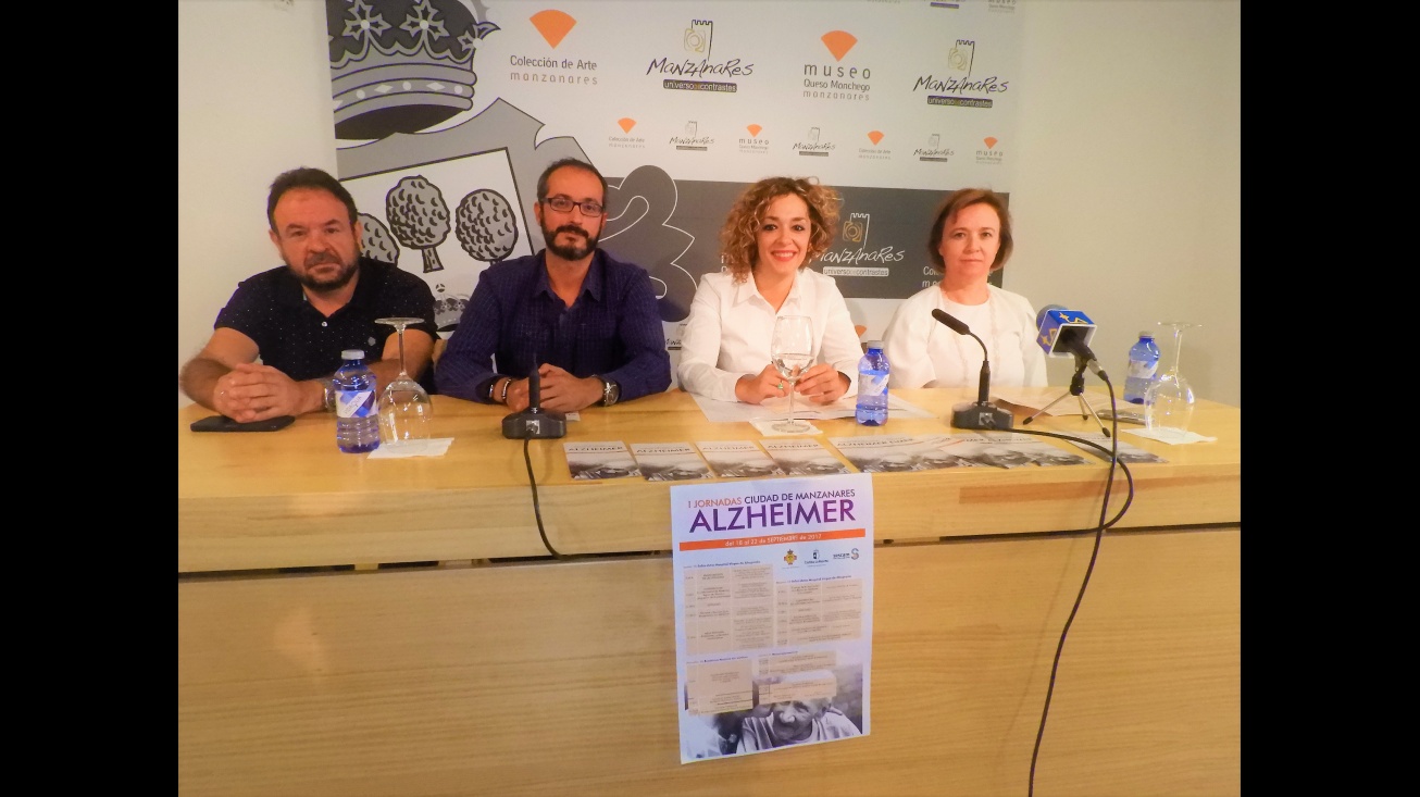 Presentación de las I Jornadas Ciudad de Manzanares Alzheimer