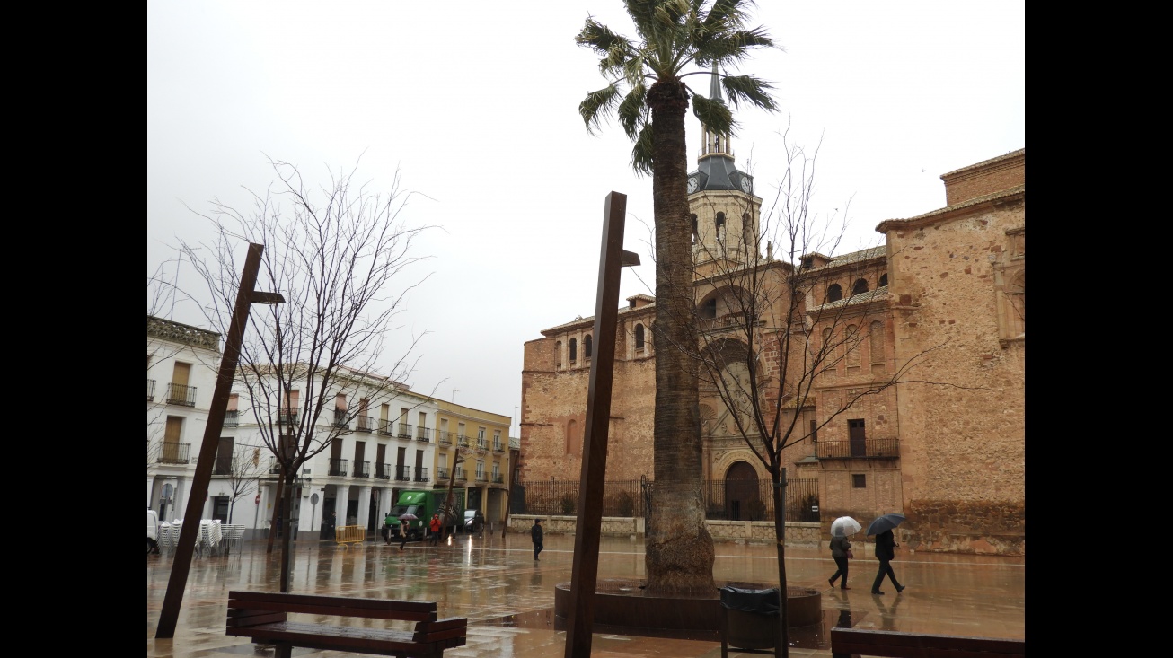 El cielo amanecía cubierto en Manzanares