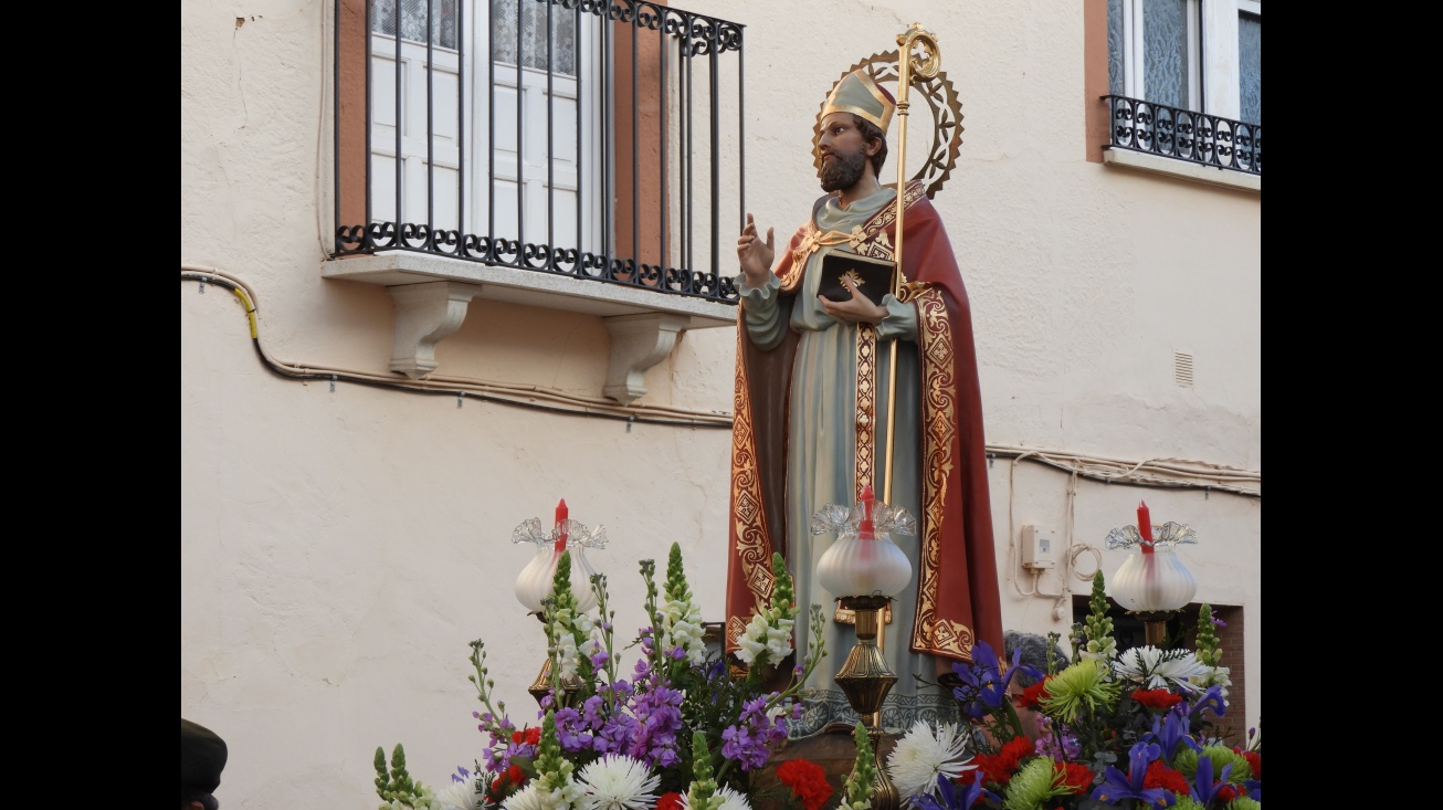 San Blas recorrió las calles de Manzanares este sábado