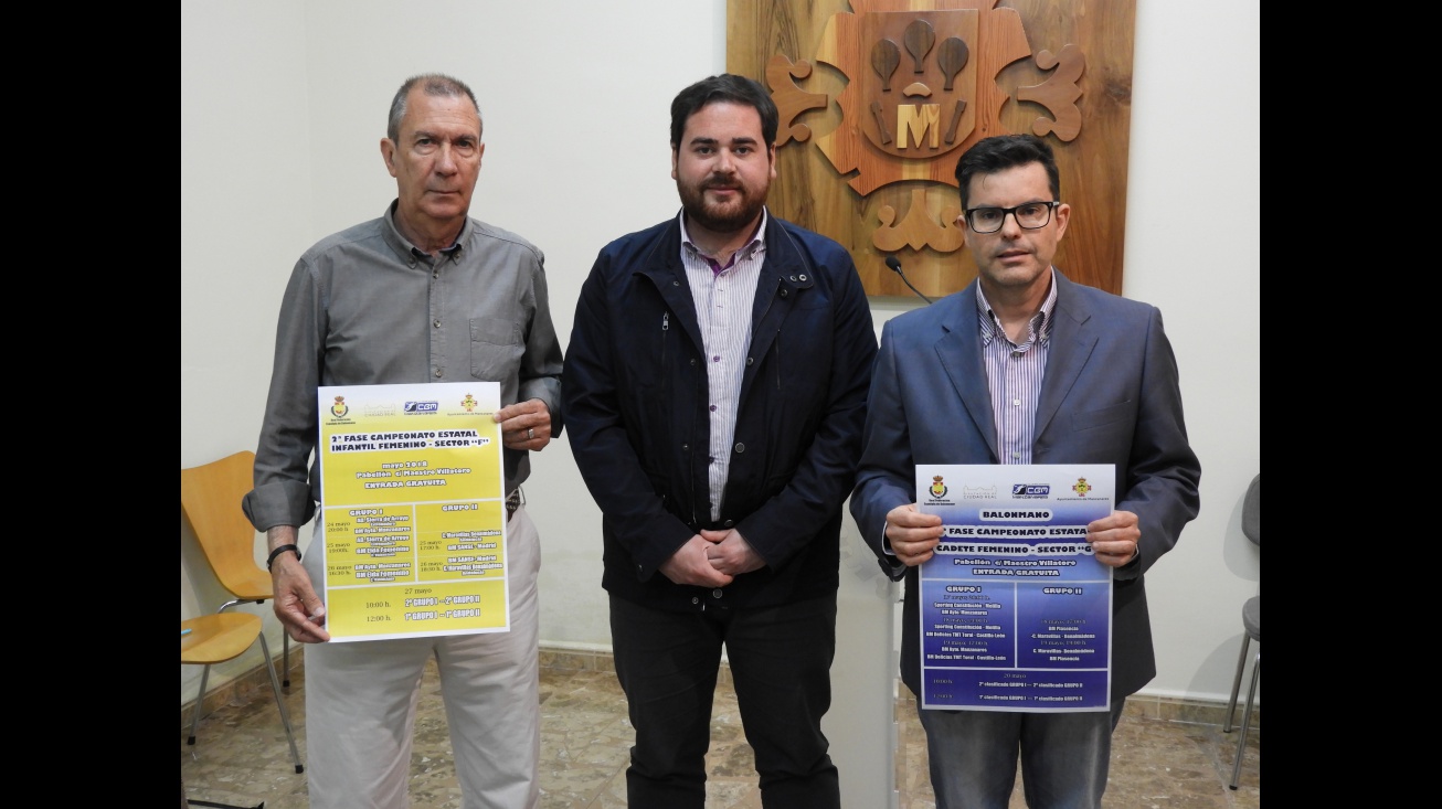 Presentación de los campeonatos estatales de balonmano