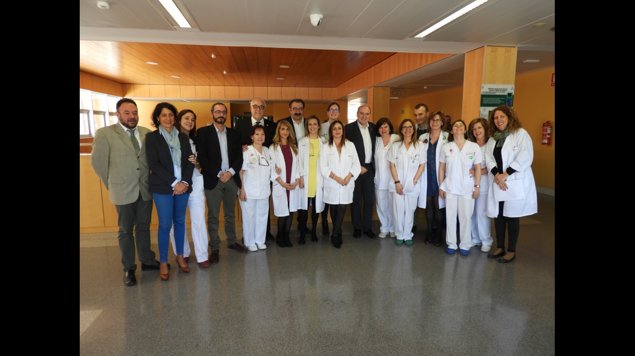 Visita al Hospital de Día Oncohematológico del Hospital Virgen de Altagracia