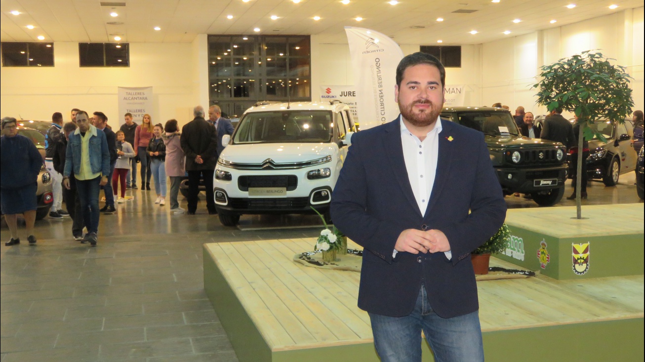 Pablo Camacho en la clausura del Salón del Automóvil 2018