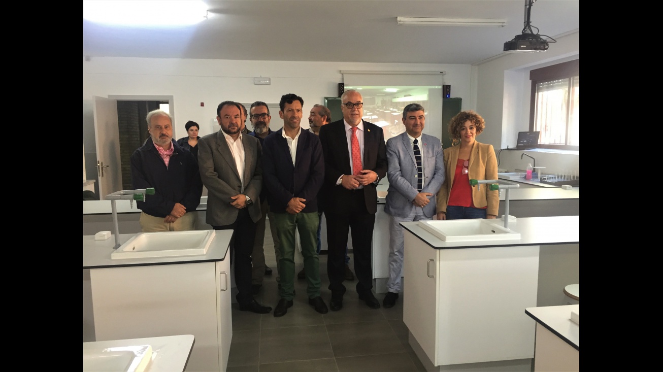 Inauguración del laboratorio del IES Pedro Álvarez de Sotomayor