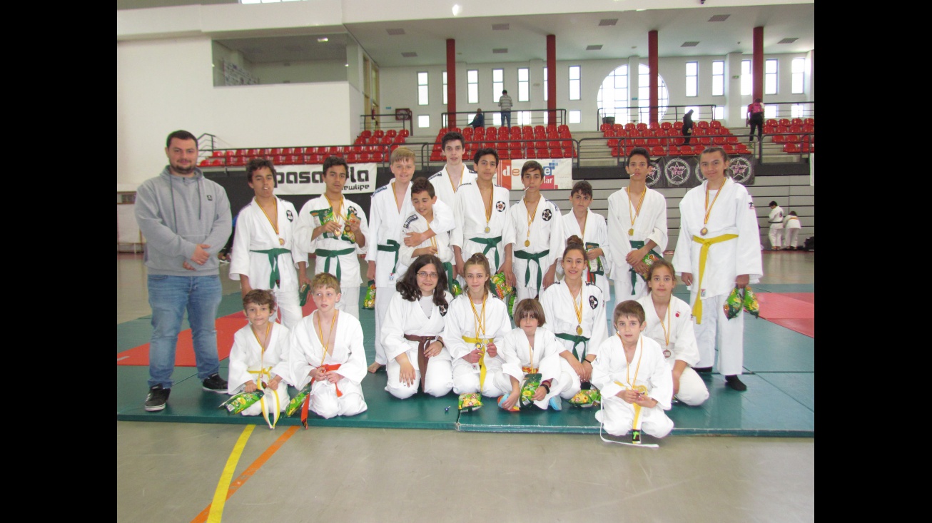 Escuela de Judo de Manzanares en el festival de Puertollano