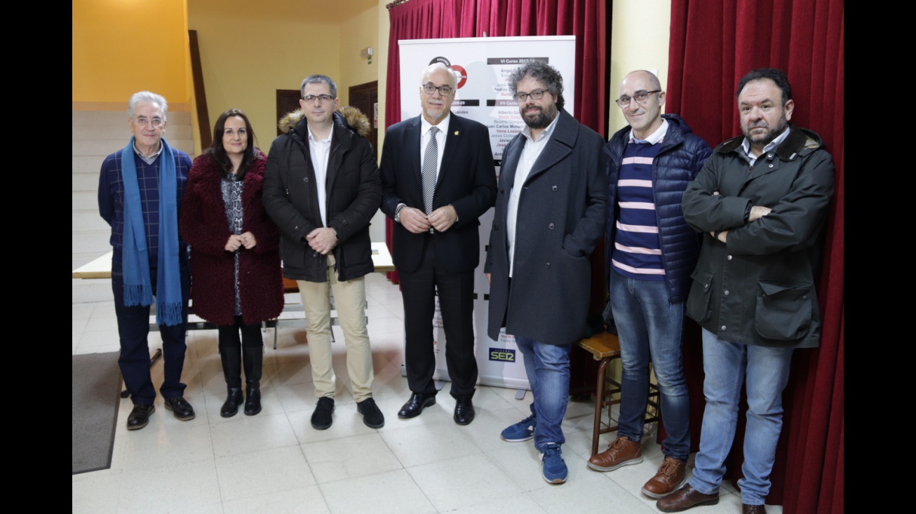 Sergio del Molino y Ángel Raúl Ruiz Pulpón en la Escuela de Ciudadanía