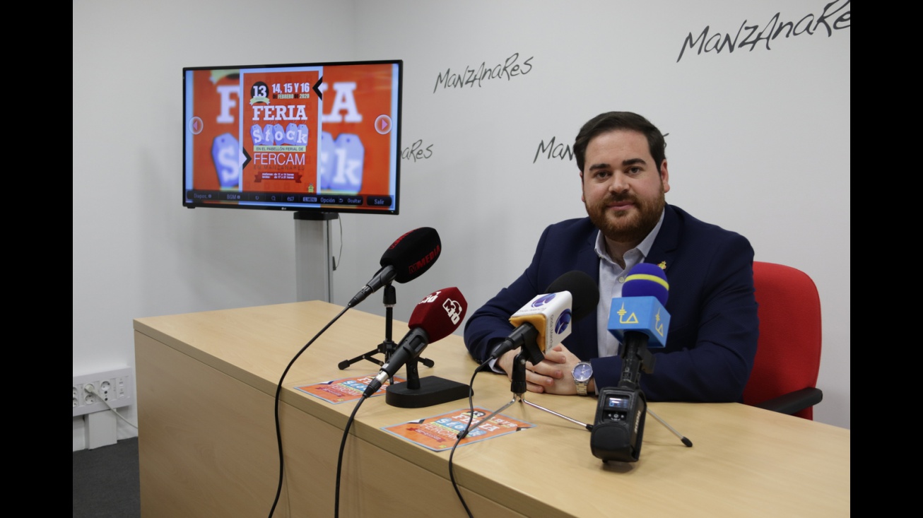 Pablo Camacho en la presentación de la 13ª Feria del Stock