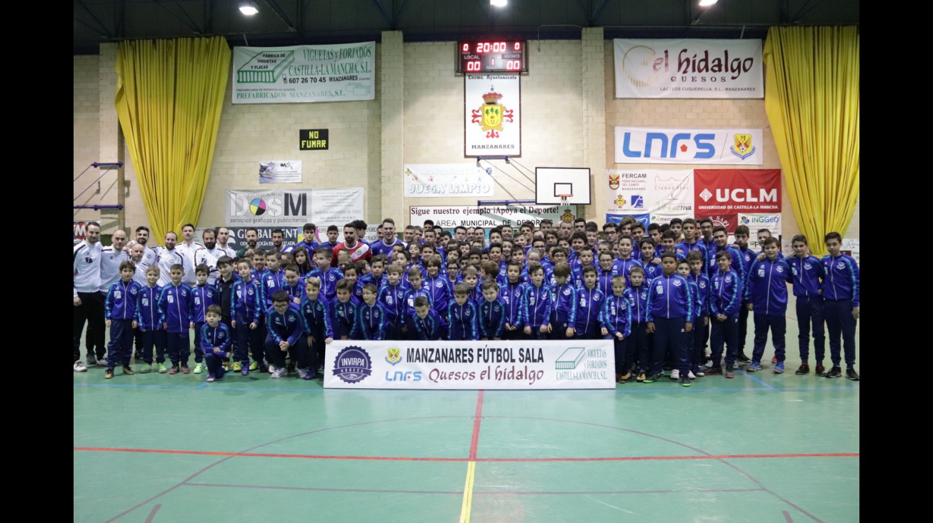 Presentación de las escuelas deportivas de fútbol sala