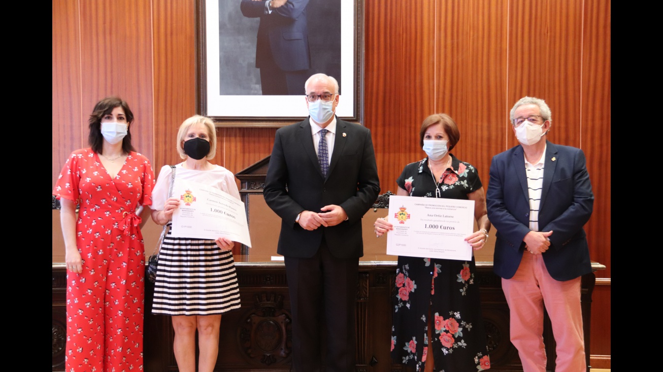 Entrega de premios de la campaña 'Rasca una sonrisa a tu comercio'