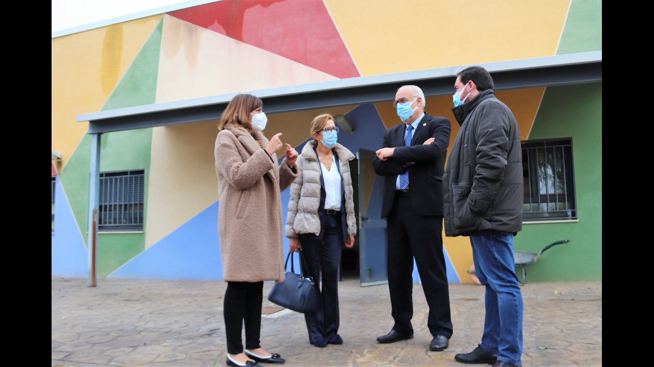 El alcalde ha visitado el inicio de las obras de la nueva Escuela de Música