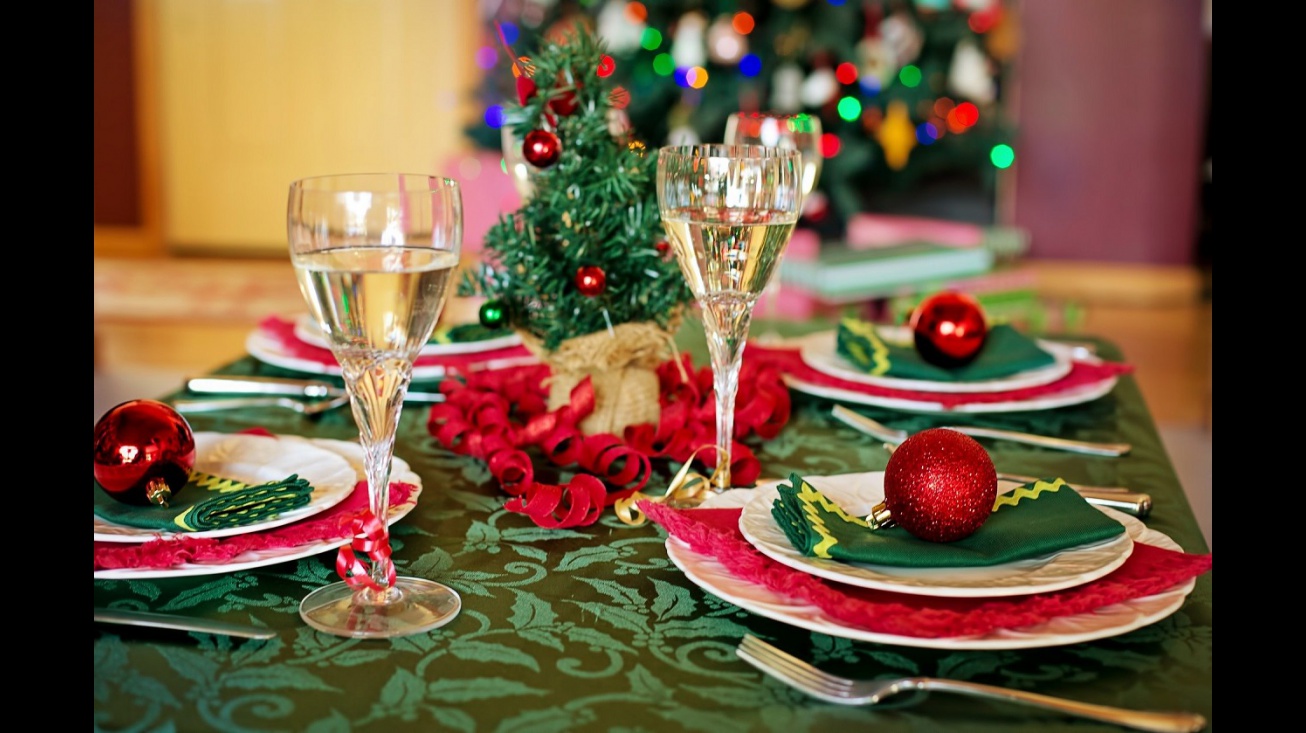 Cena de Navidad (Fotografía de Pixabay)