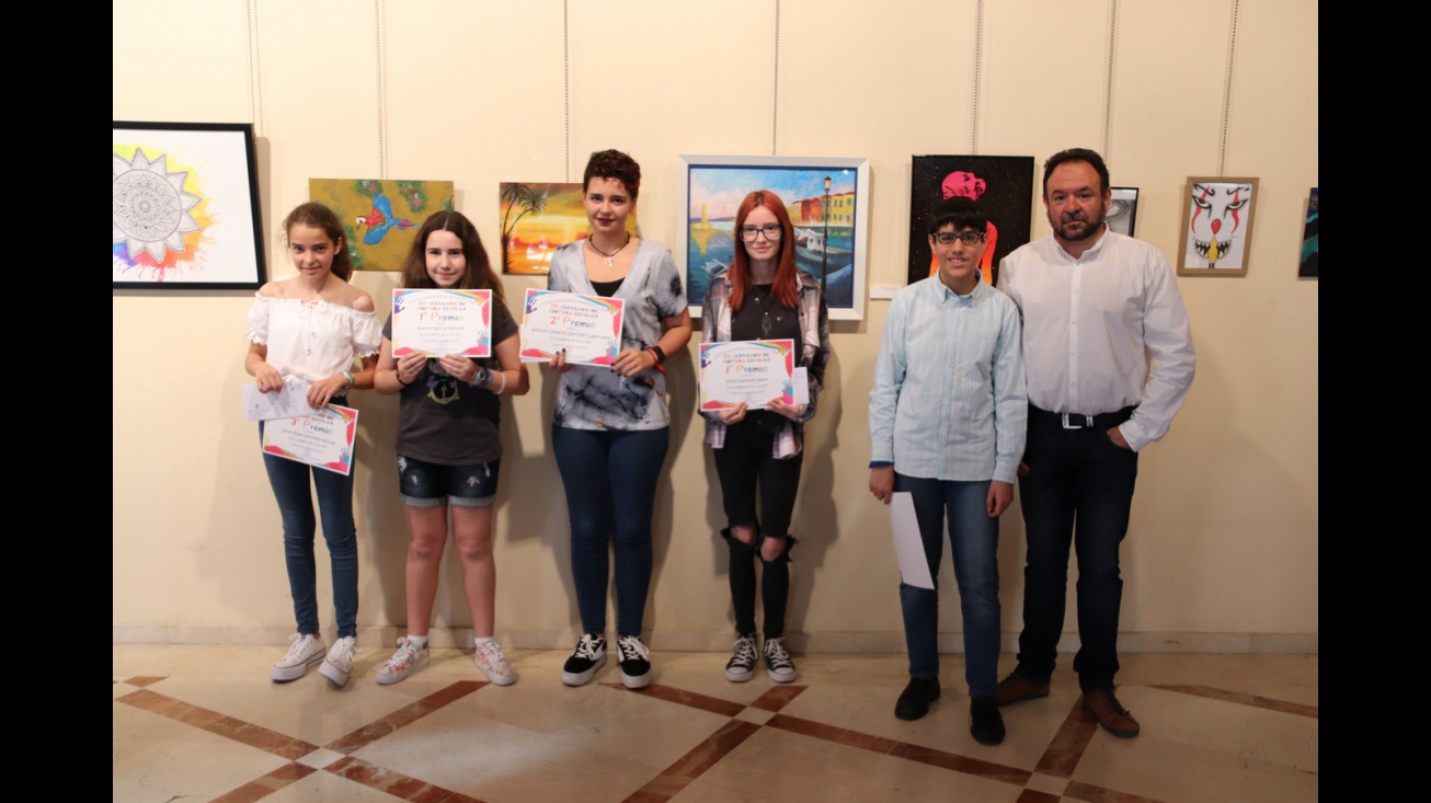Entrega de premios del III certamen 'Jóvenes artistas de Manzanares' (1)