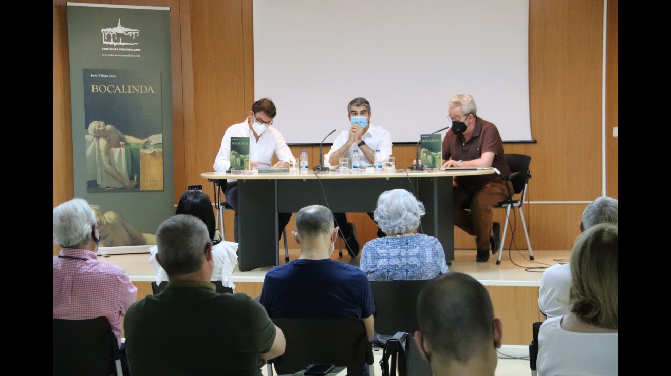 Presentación de Bocalinda en la biblioteca