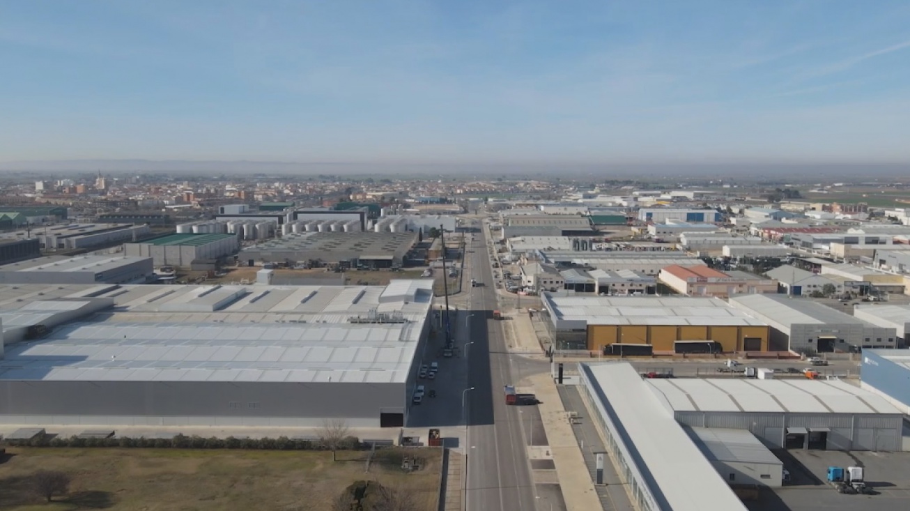 Vista del Polígono Industrial de Manzanares