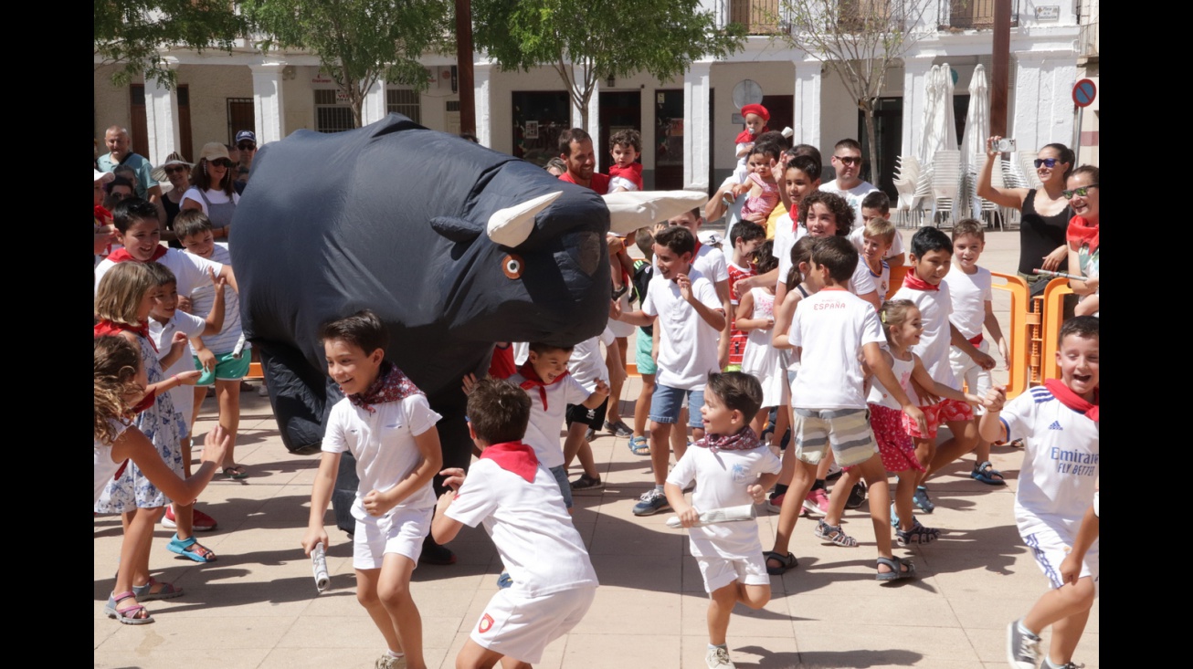 Encierro infantil de San Fermín (Feria y Fiestas 2022)