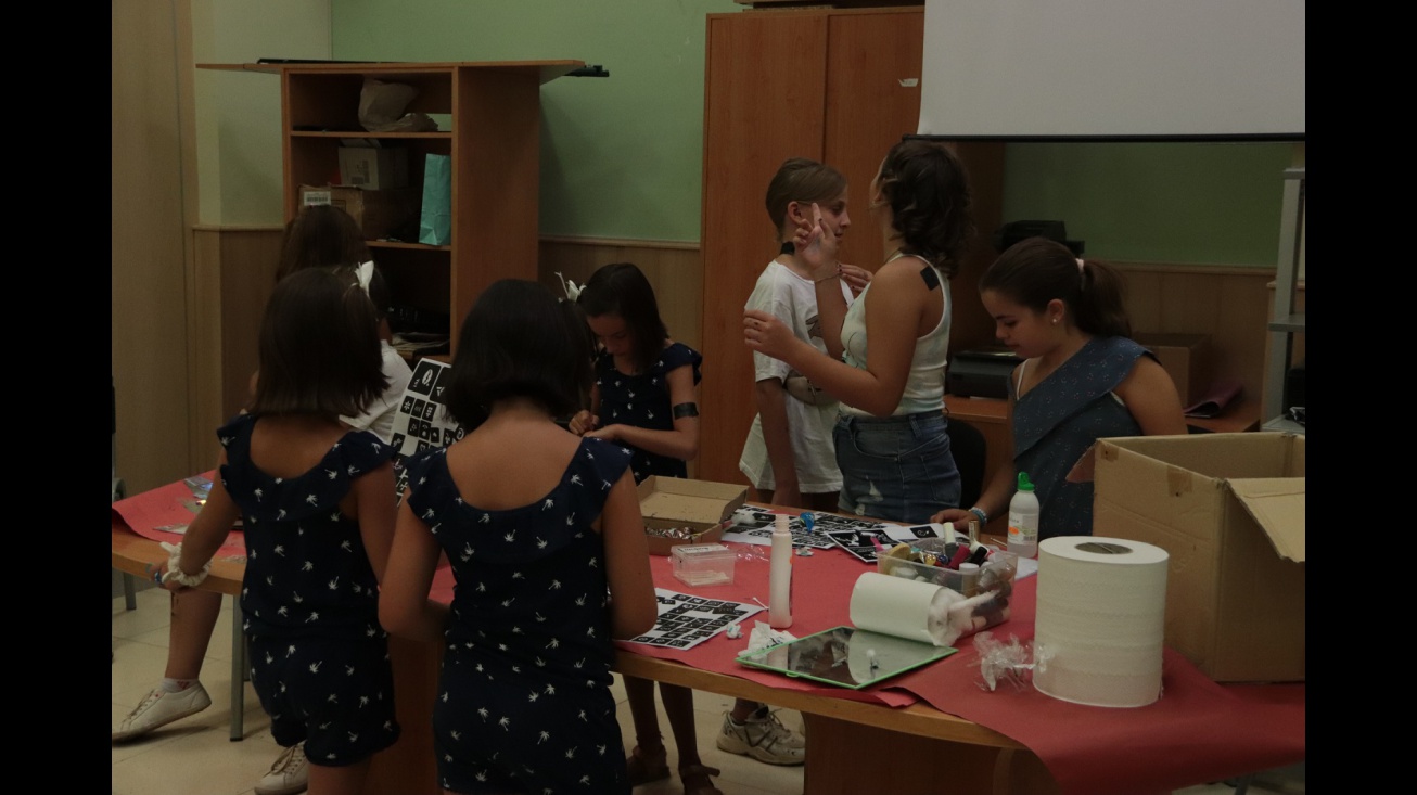 Taller de body art de la Casa de la Juventud