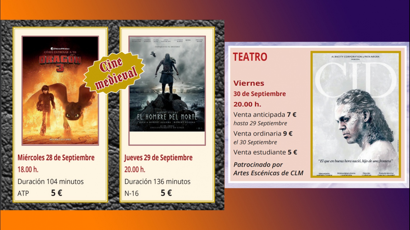 Ciclo de cine y teatro medieval