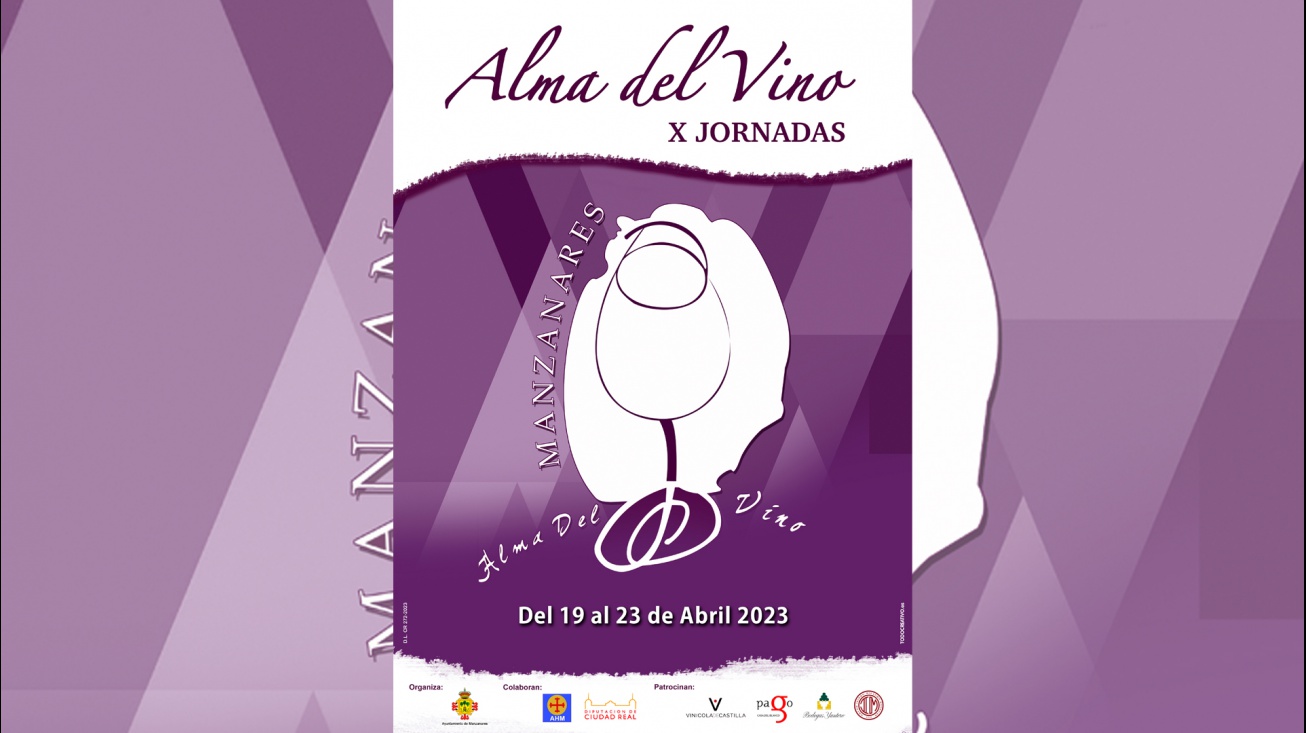 Cartel de las X Jornadas 'Alma del Vino'