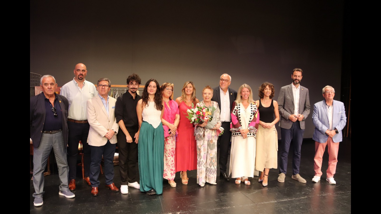 Autoridades en el Premio Escena 2024