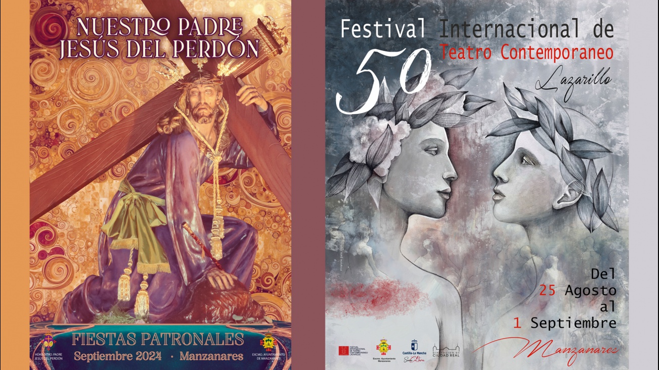 Cartel de las fiestas patronales 2024 y del 50 FITC 'Lazarillo'