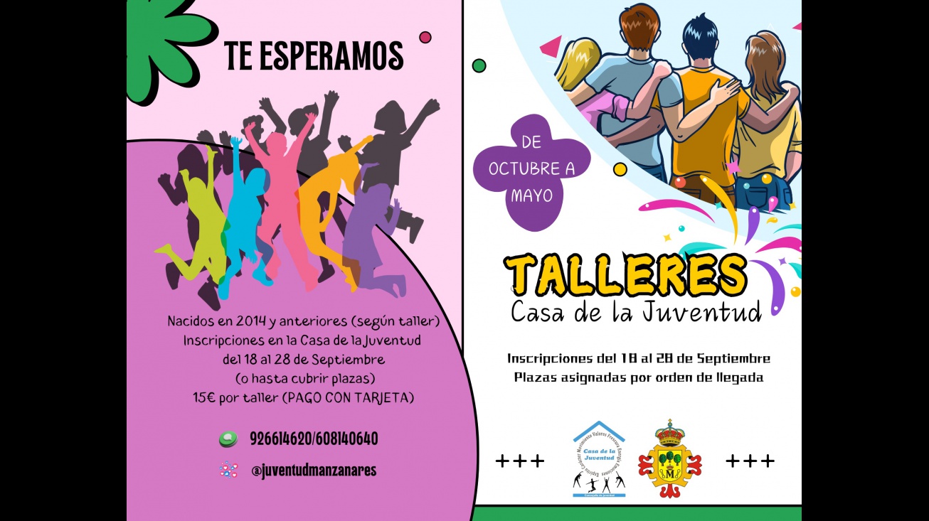 Talleres de la Casa de la Juventud 2024-25