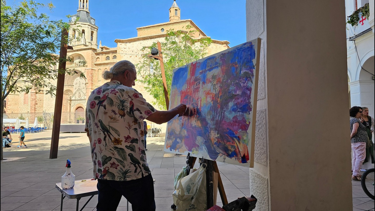 Imagen de archivo. VII Certamen de Pintura Rápida Manzanares y su entorno